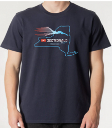Speedo Navy T-Shirt w/ Sectionals Logo